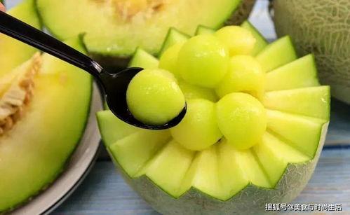 吃网纹瓜的季节,甜蜜滋味尽享时光